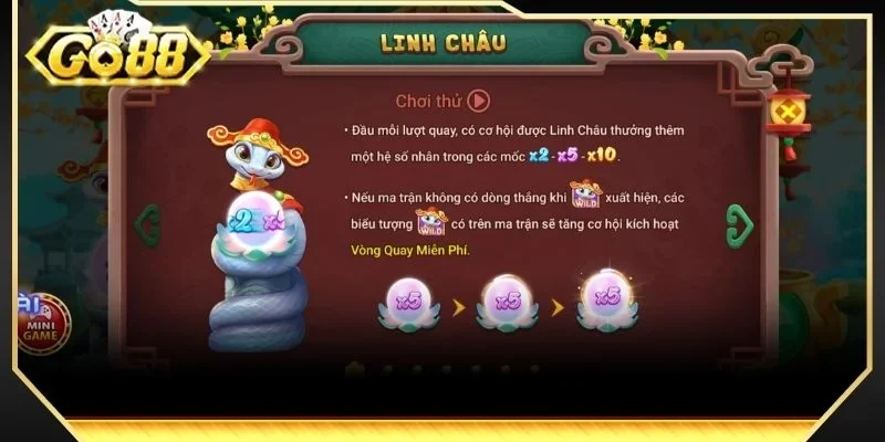 Luật cược với Linh Châu Ất Tỵ GO88 rất cụ thể
