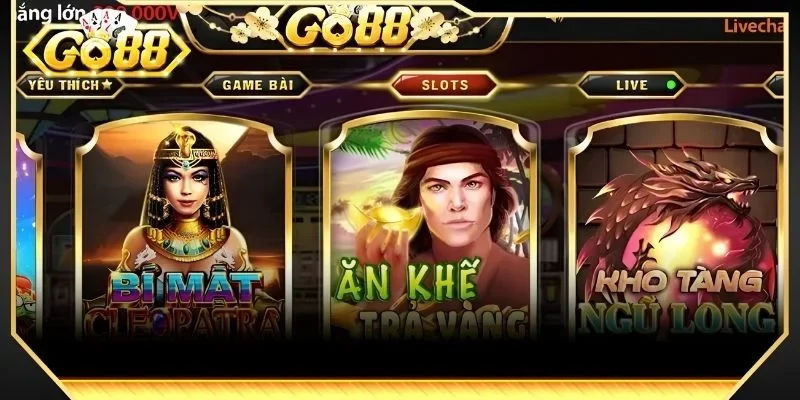 Thả ga săn thưởng với sảnh nổ hũ đình đám tại GO88