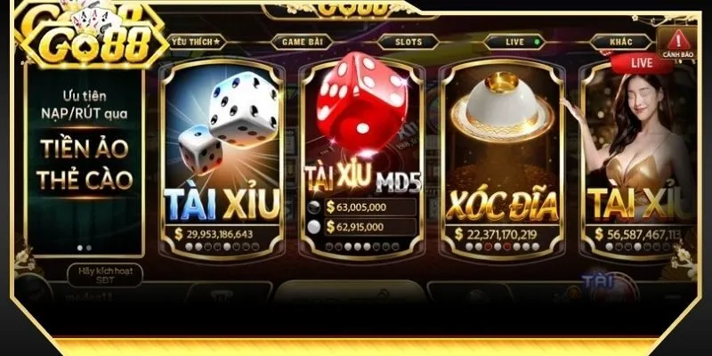 Đăng ký GO88 để trải nghiệm kho game khổng lồ
