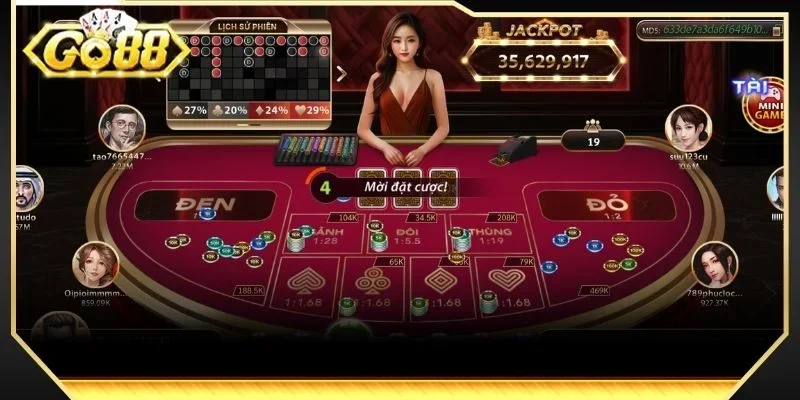 Hắc Hồng GO88 là trò chơi đầy mới mẻ tại sàn cược