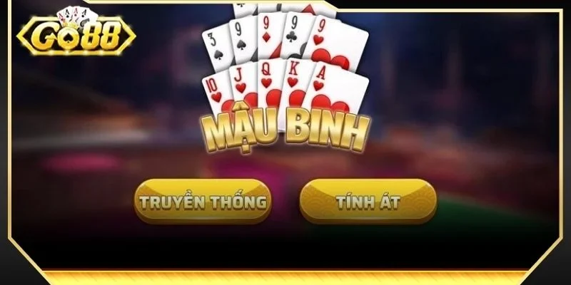 Mậu Binh chinh phục hàng nghìn người chơi tại sàn cược GO88