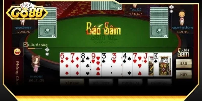 Sâm lốc là game bài lá đỉnh cao, thịnh hành tại GO88